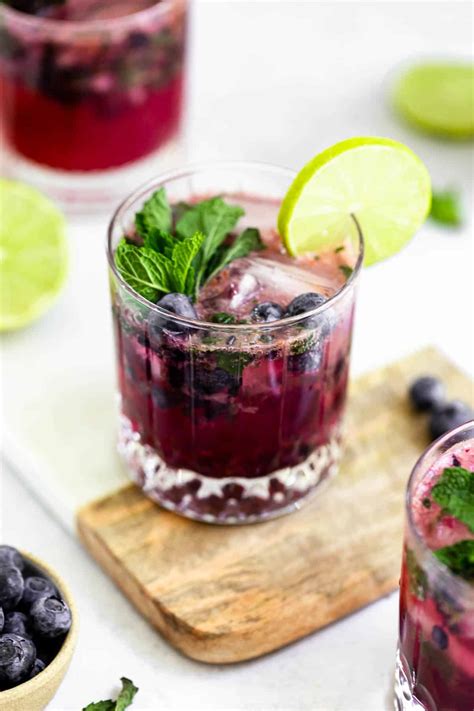 Fresh and Easy Blueberry Mojito Recipe 